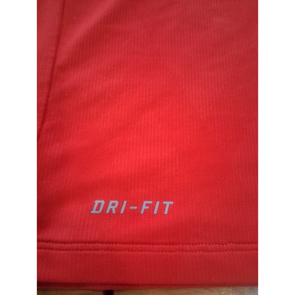 Nike Tiger Woods Collection Dri-Fit Golf Polo Shirt Mens Size XL Red - Picture 4 of 4